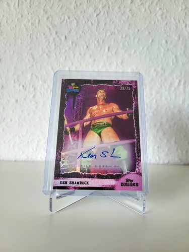 Ken shamrock topps wwe - shamrock,