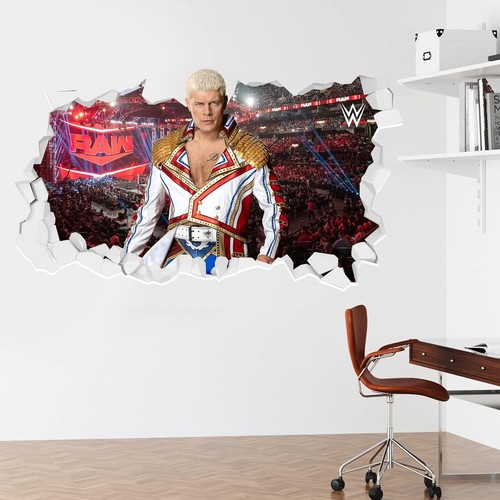Wwe wall sticker cody - wwe, rhodes