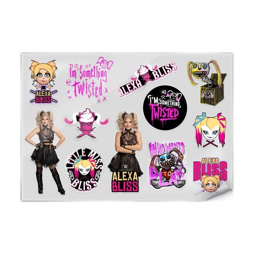 Wwe alexa bliss stickers - bliss,