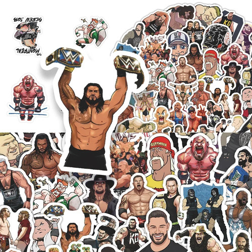 Wrestling sticker set - wrestling,