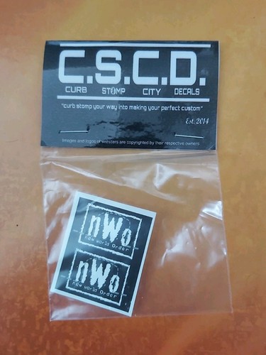 Elite nwo decals accessory wwe - elite,