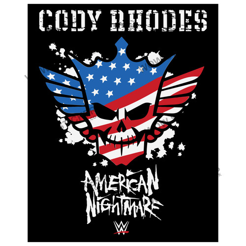 Cody rhodes wrestling sticker - rhodes,
