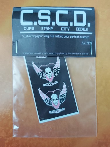 Elite brian pillman decals - elite,